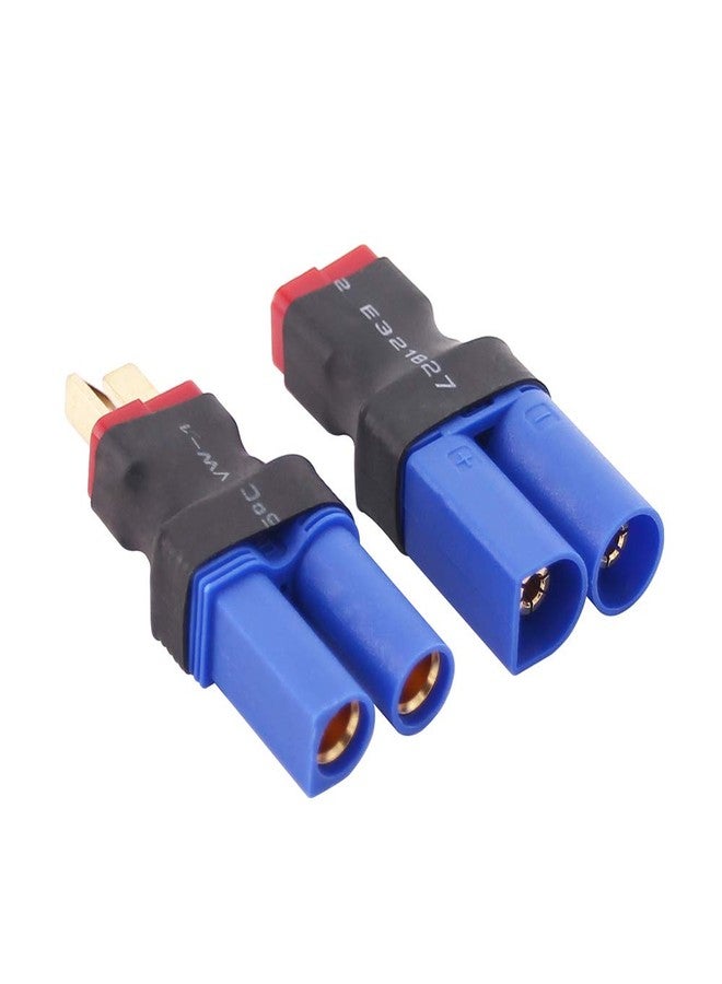 OliRC 4pcs EC5 to T-Plug Style Male Female RC Connector Adapter(C82-4) - Image 4